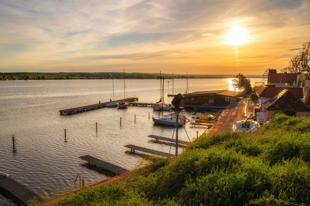 Wassersport am Süßen See