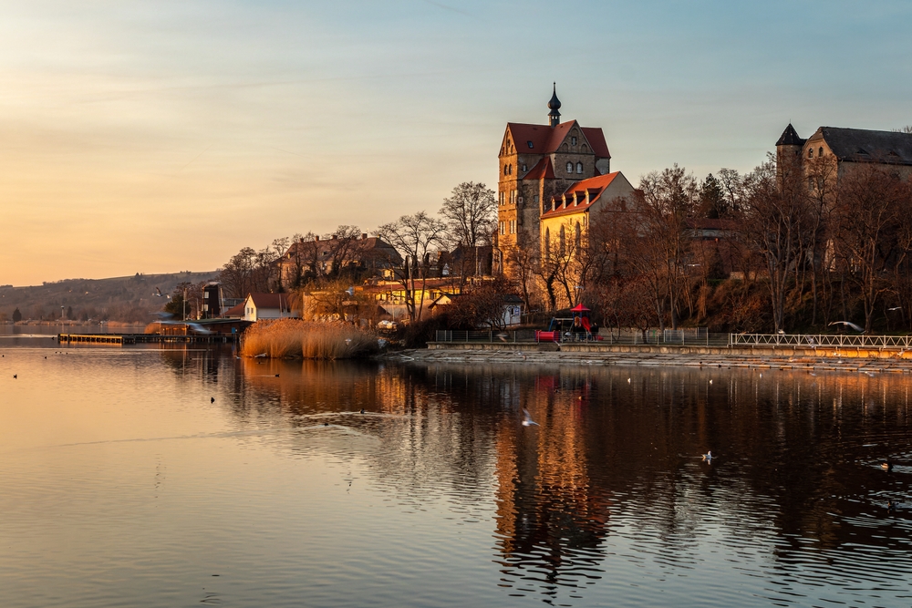 Seeburg,,Saxony-anhalt,,Germany;,02_17_2019;,Seeburg,Castle,On,The,"süßen,See"