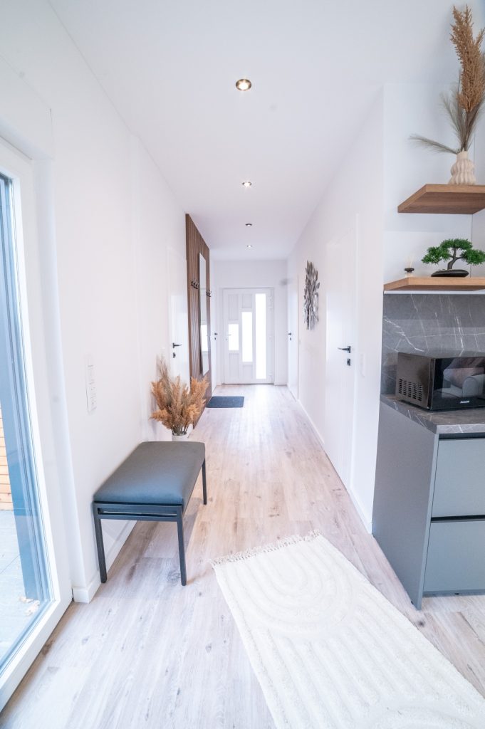 Seeferienhaus Suesser See Flur Eingangsbereich