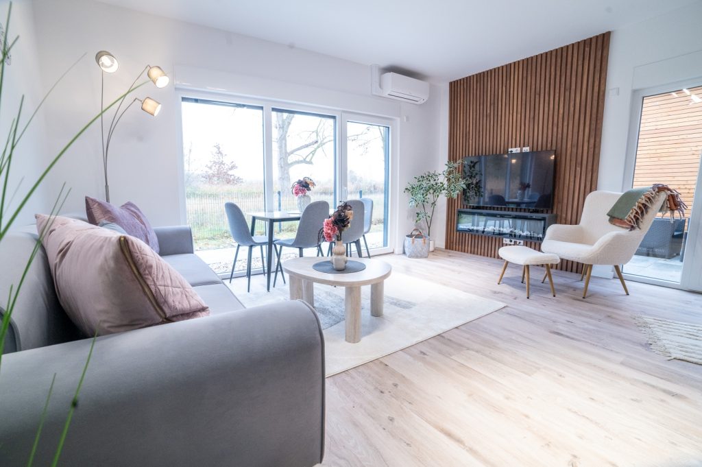 Seeferienhaus Suesser See Wohnbereich